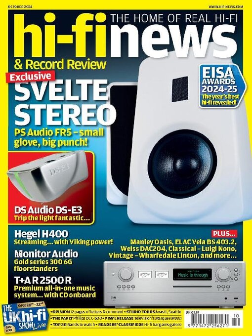 Title details for Hi Fi News by AV Tech Media Ltd - Available